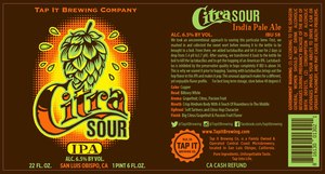 Tap It Brewing Company Citra Sour