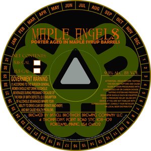 Maple Angels Porter Aged In Maple Syrup Barrels