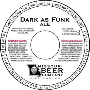 Missouri Beer Company Dark As Funk Ale March 2017