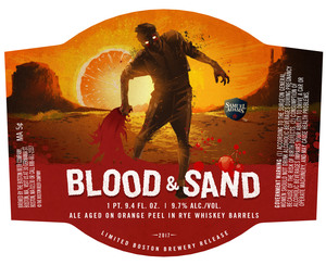 Samuel Adams Blood & Sand March 2017