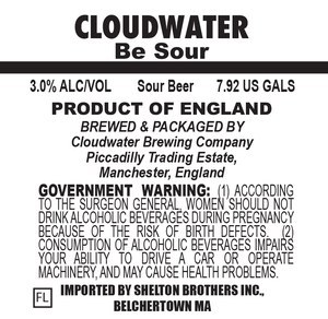 Cloudwater Be Sour