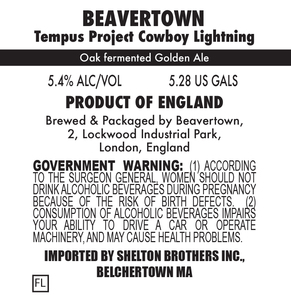 Beavertown Tempus Project Cowboy Lightning
