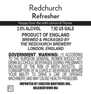 Redchurch Refresher March 2017
