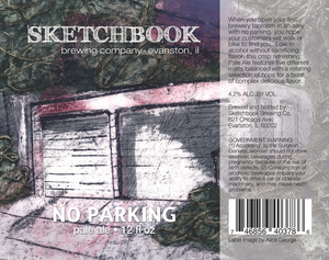 Sketchbook Brewing Co. No Parking Pale Ale March 2017
