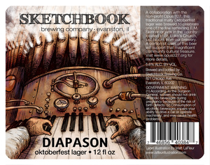 Sketchbook Brewing Co. Diapason Oktoberfest Lager March 2017