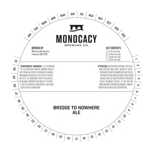 Monocacy Brewing Co Bridge To Nowhere Ale