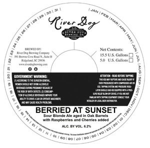 River Dog Brewing Company Berried At Sunset