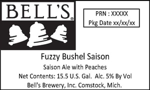 Bell's Fuzzy Bushel Saison March 2017