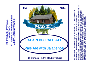 Mad-k Jalapeno Pale Ale