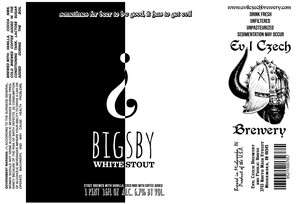 Evil Czech Brewery Bigsby April 2017