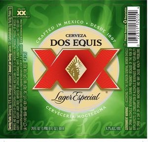 Dos Equis Lager March 2017