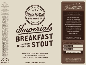 American Oak-aged Imperial Breakfast Sto May 2017