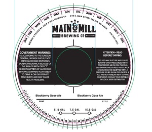 Blackberry Gose Ale May 2017