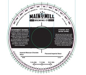 Imperial Mexican Chocolate Stout April 2017