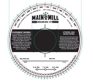 Rye Red Ale April 2017