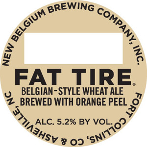 New Belgium Brewing Company, Inc. Fat Tire Belgian White March 2017