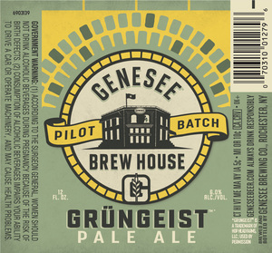 Genesee Brew House Grungeist Pale Ale March 2017
