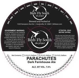 Birds Fly South Ale Project Parachutes