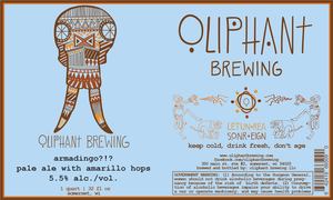 Oliphant Brewing Armadingo?!?
