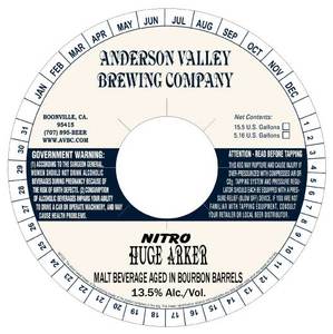 Anderson Valley Brewing Company Nitro Huge Arker