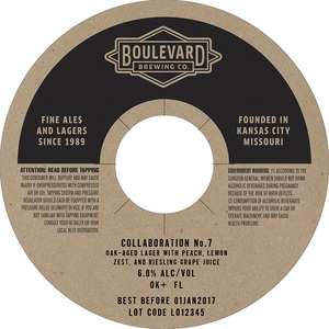 Boulevard Collaboration No. 7