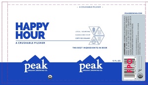 Peak Organic Happy Hour March 2017