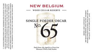 New Belgium Brewing Single Foeder Oscar No. 65