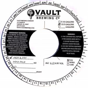 Vault Brewing Company March 2017