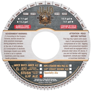 J. Wakefield Brewing Ujp Ale