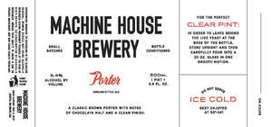 Machine House Brewery Porter