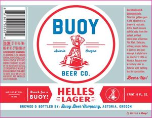 Buoy Beer Company Helles Lager
