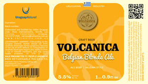 Volcanica Belgian Blonde Ale