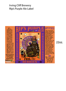 Irving Cliff Brewery Rip's Purple Ale