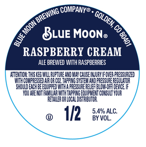 Blue Moon Raspberry Cream