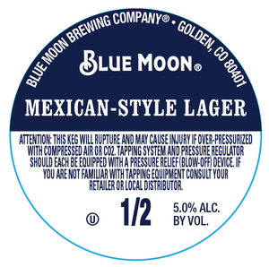 Blue Moon Mexican-style Lager April 2017