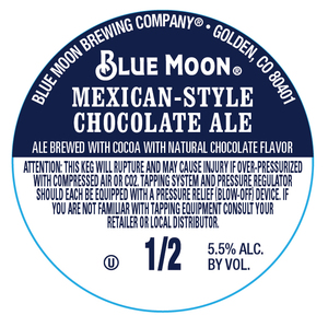 Blue Moon Mexican-style Chocolate Ale April 2017