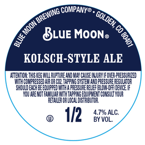 Blue Moon Kolsch-style Ale