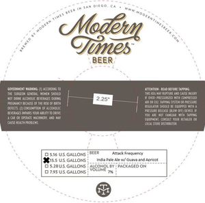 Modern Times Beer Attack Frequency