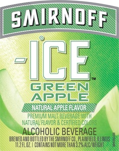 Smirnoff Ice Green Apple April 2017