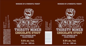 Thirsty Miner Chocolate April 2017