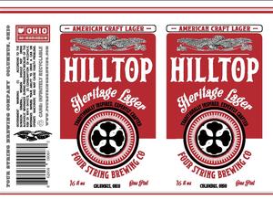 Four String Brewing Co. Hilltop Heritage Lager