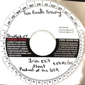 Two Roads Brewing Irish Exit