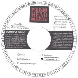 Pigeon Head Brewery Silky Pillows Hazy IPA