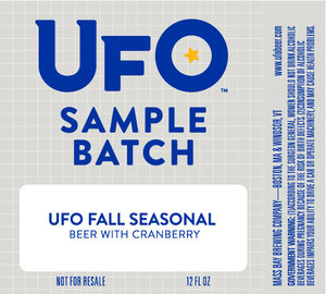 Ufo Fall Seasonal April 2017