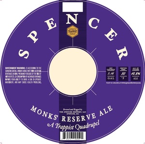 Spencer Monks' Reserve Ale April 2017