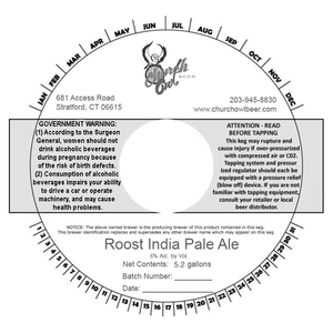 Church Owl Beer Roost India Pale Ale
