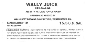 Wachusett Wally Juice April 2017