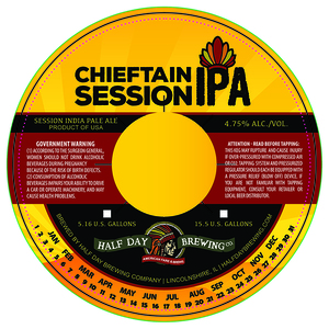 Half Day Brewing Company Chieftain Session IPA