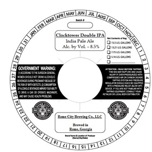 Clocktower Double Ipa 