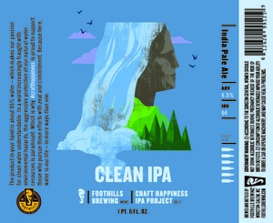 Foothills Brewing Clean IPA